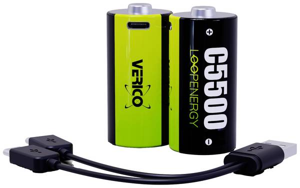 Verico LoopEnergy C battery (rechargeable) Li-ion 3700 mAh 1.5 V 2 pc(s)