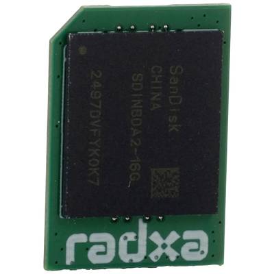 Radxa VA001-16G Operating system 16 GB Compatible with (development kits): Rock Pi