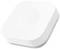 White square device with rounded corners and a central oval pattern. It is a technical device.