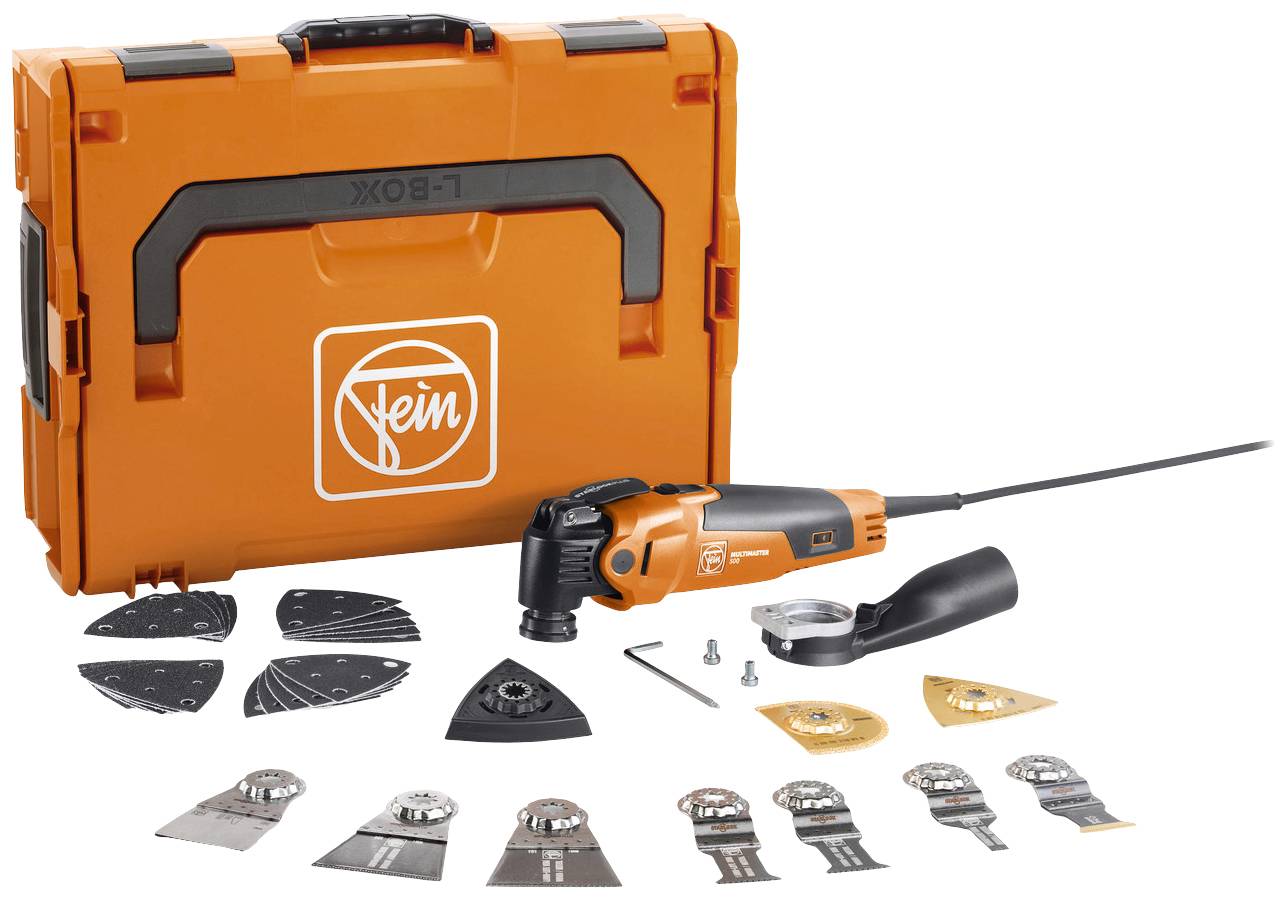 Fein MM 500 PLUS CE-Set 72296775000 Multifunction tool incl. case, incl. accessories 350 W