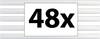 TOOLCRAFT TO-8997030 Hot melt glue sticks Ø 7 mm x (L)100 mm Transparent 240 g 48 pc(s)