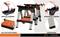 'The figure shows a workbench with vertical and horizontal clamping options, a tool storage area, and non-slip mats.'