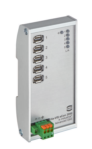 HARTING 24144050000 24 14 405 0000 Industrial Ethernet switch 1000 MBit/s
