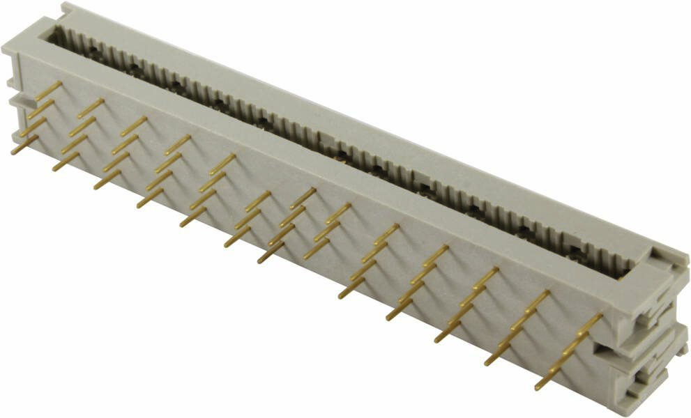HARTING 09190509643 PCB connector Contact spacing: 2.54 mm Total number of pins: 50 No. of rows: 4 1 pc(s) Single