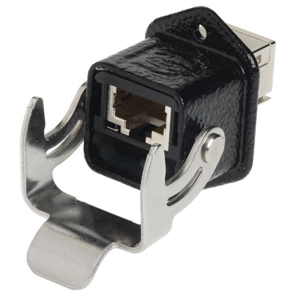 HARTING 09452151561 Feedthrough Han® 3A 8 RJ45 1 pc(s) Piece