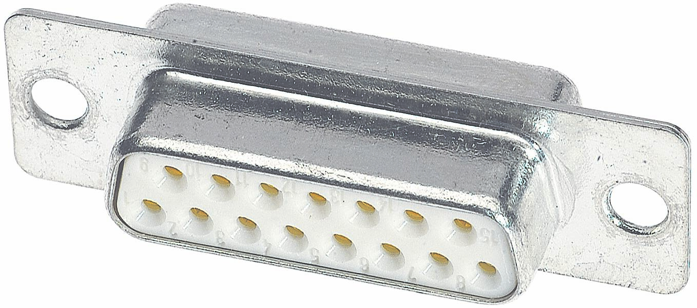 HARTING 09 64 111 7230 09641117230 Connector Number of pins: 9 Solder bucket 1 pc(s) Piece