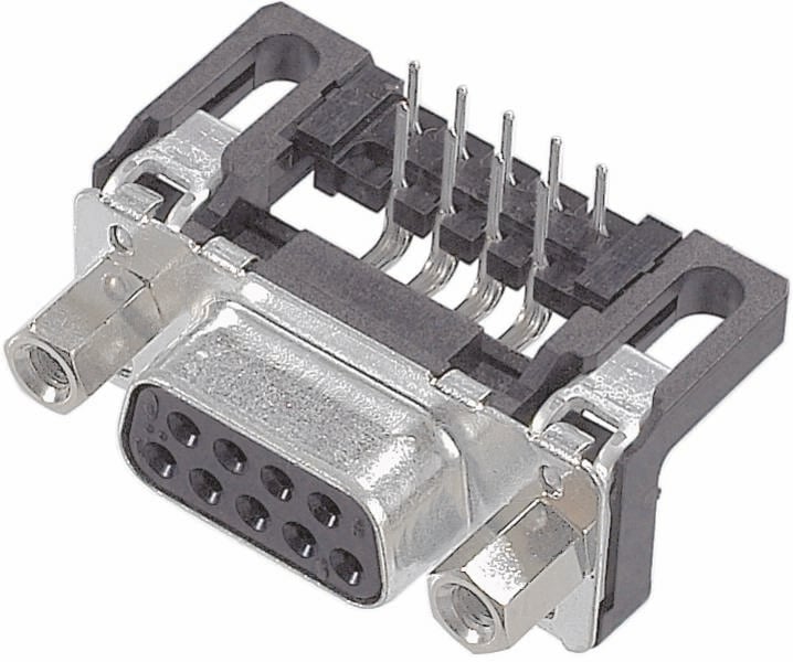 HARTING 09 66 112 6600 09661126600 Connector Number of pins: 9 Soldering 1 pc(s) Piece