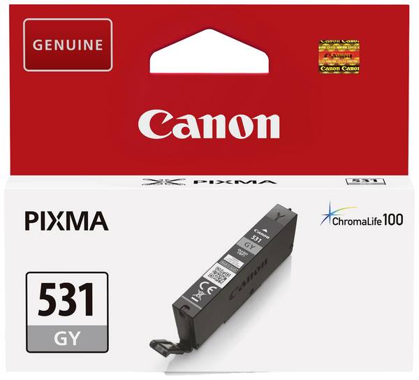 Canon Ink cartridge CLI-531 GY Original Grey 6122 C 001
