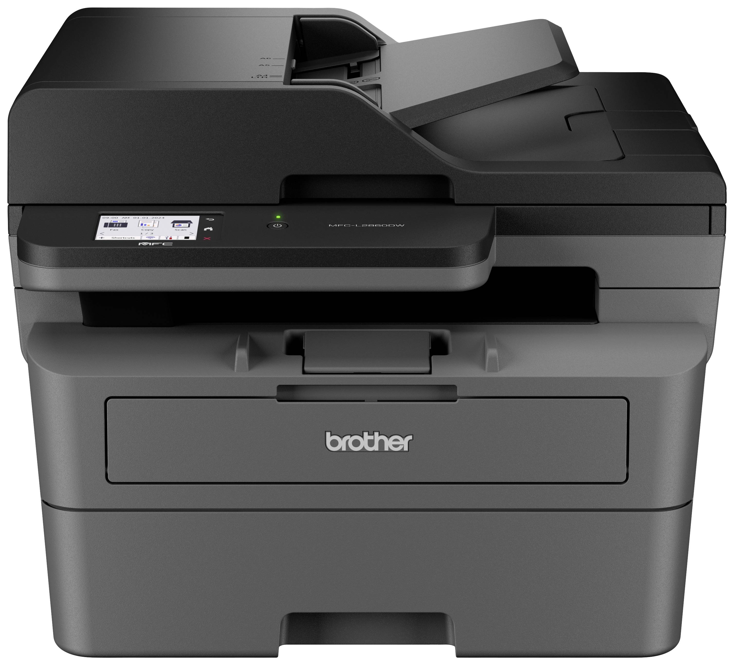Brother MFC-L2860DW Multifunction printer Laser B/W A4 Printer, scanner, copier, fax Duplex, LAN, USB, Wi-Fi