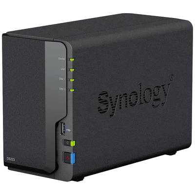 NAS server Refurbished (very good) 6 TB Synology DS223-6TB-BC DS223-6TB-BC Wake-on-LAN/WAN, Power on/off