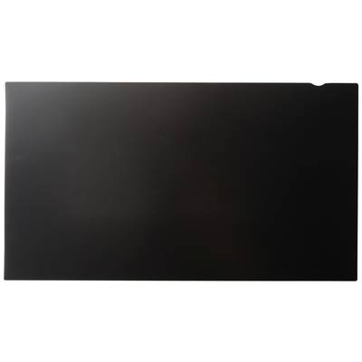 A rectangular, black screen, switched off. No visible details or contents.