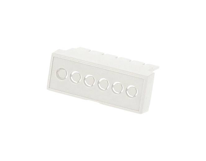 Hammond Electronics 1597D2MTCKO Terminal cover ABS-PC Grey (L x W x H) 35 x 20 x 14 mm 1 pc(s)