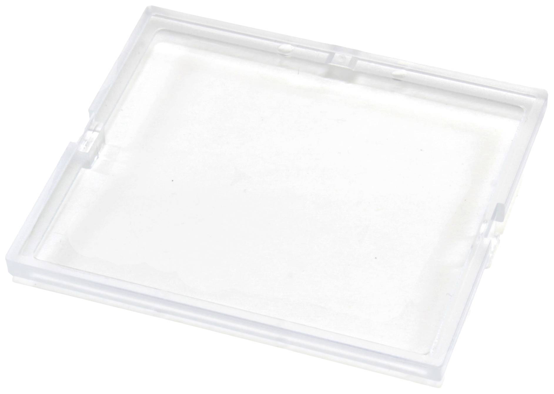 Hammond Electronics 1597D3MPRTPC Cover PC Clear (L x W x H) 49 x 3 x 42 mm 1 pc(s)
