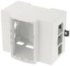 Hammond Electronics 1597KIT4MPI3 DIN assembly kit Compatible with (development kits): Raspberry Pi® 3