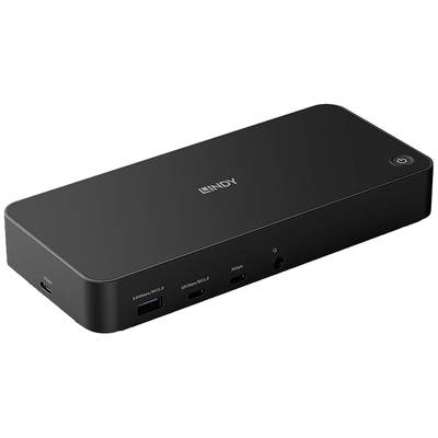Image of LINDY USB-C® docking station DST-Pro Universal Compatible with (brand): Microsoft, Apple USB-C® powered