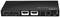 A black HDMI matrix switcher with two inputs and two outputs, model 'LINDY 2x2 HDMI 8K60 MATRIX'.