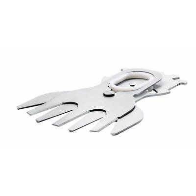 A silver multi-functional key in the shape of a stylised crab with brush and comb functions. Suitable for barbecue cleaning.