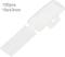 Transparent cable connector cover, 19x43mm, pack of 100 pieces.