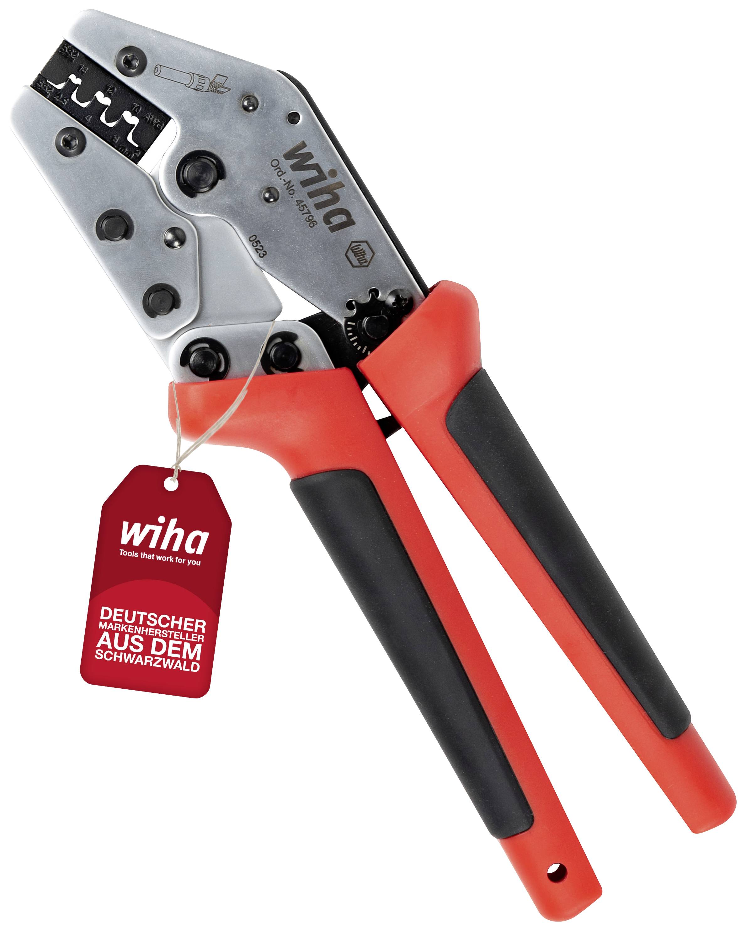 Wiha MC4 45796 Crimper 1-piece PV connector, PV connector 2.5 up to 6 mm²