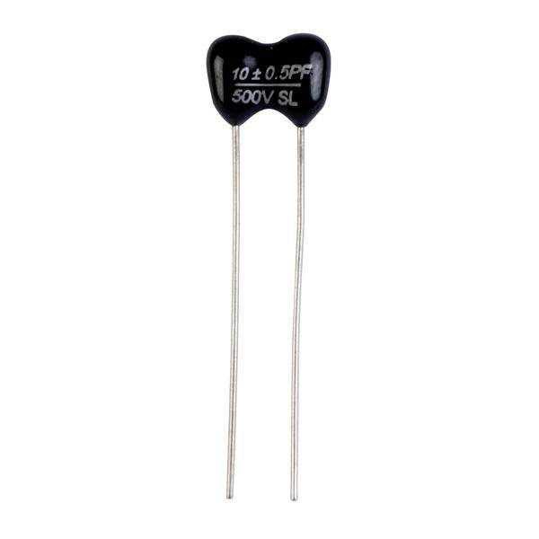 Suntan TS23002H100D3B000R Ceramic capacitor   10 pF 500 V 5 % (L x W) 6 mm x 12 mm 1 pc(s) Piece