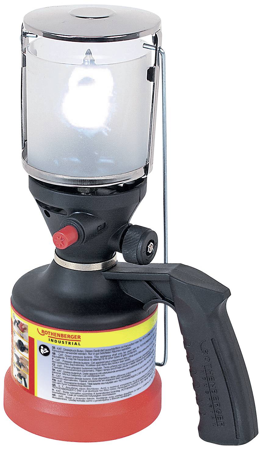 Rothenberger Industrial 35902 Scout Camping light Black/silver