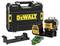 DeWalt 12V/18V Laser Level in Black Case, with Charger and Accessories, Emphasising Durability and Precision.