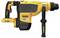 'DeWalt Brushless 54V' hammer drill in yellow and black, with an ergonomic handle.