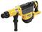Electric hand drill hammer in yellow and black with side handle, suitable for heavy demolition work and concrete drilling.
