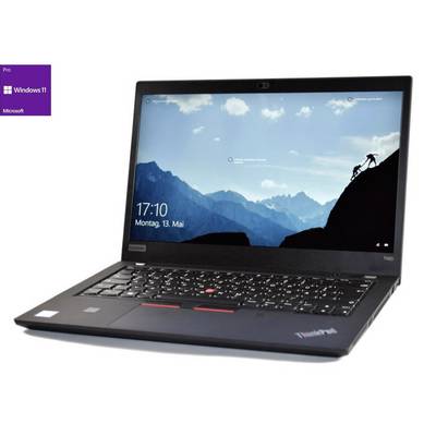 Image of Lenovo ThinkPad T490 Laptop Refurbished (good) 35.6 cm (14 inch) Intel® Core™ i5 i5-8265U 16 GB 512 GB SSD Intel UHD Graphics 620 Windows® 11 Pro Black