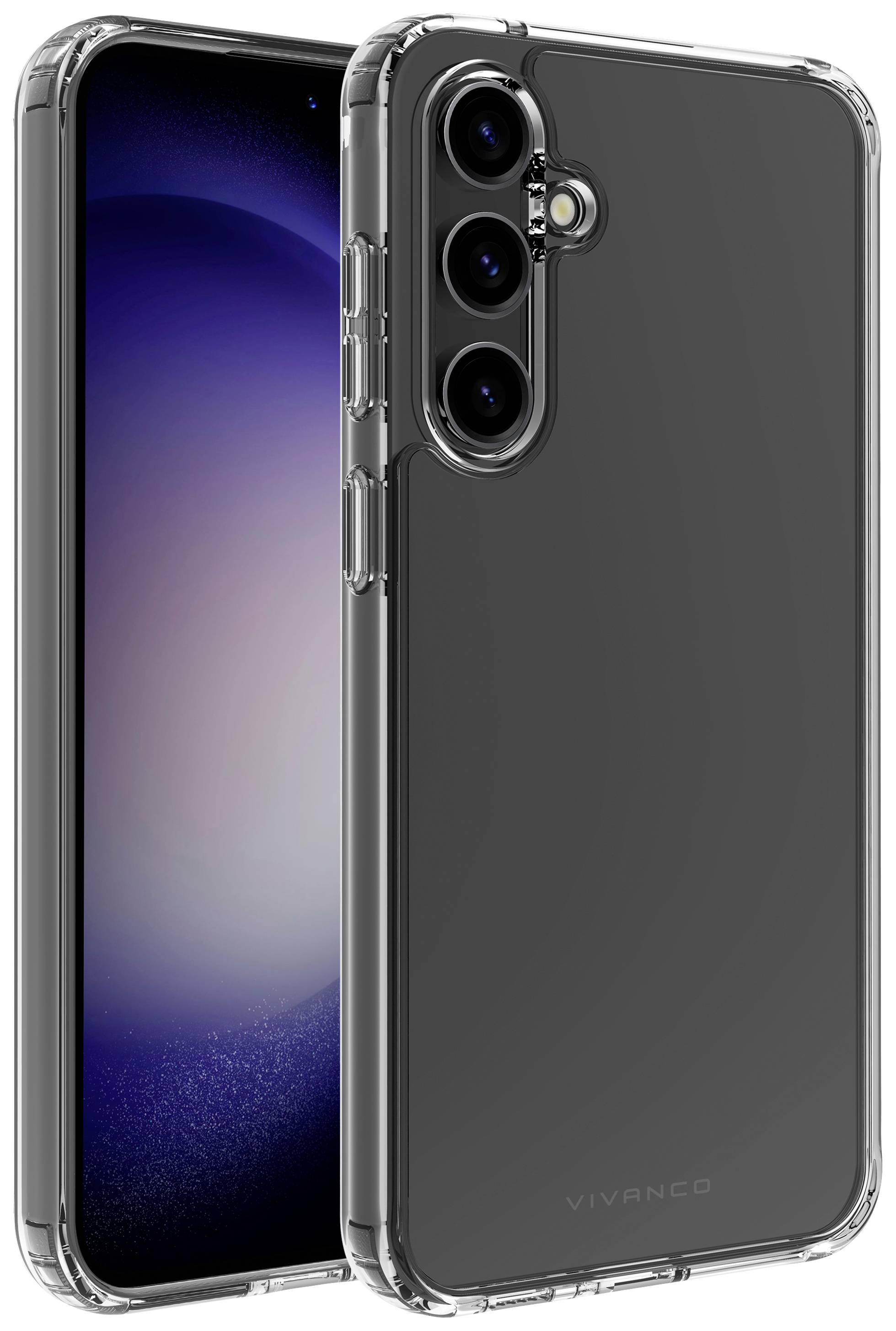 Vivanco SASCVVSGS23FET Back cover Samsung Galaxy S23 FE Transparent Inductive charging 63969