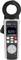 A digital clamp meter with a black clamp and white body. The screen displays '0.215'. It has multiple buttons, and the brand name 'VOLTCRAFT' is visible.
