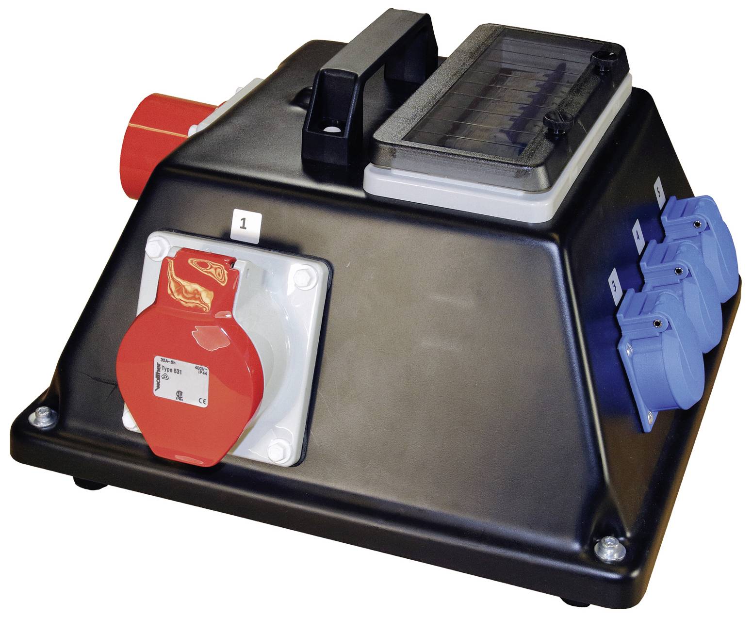 Walther Werke CEE power distributor suspension WEV2061 400 V 32 A