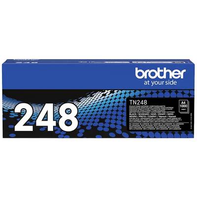 Box for a Brother printer cartridge TN248, displaying blue and black design with the Brother logo and the words 'at your side'.