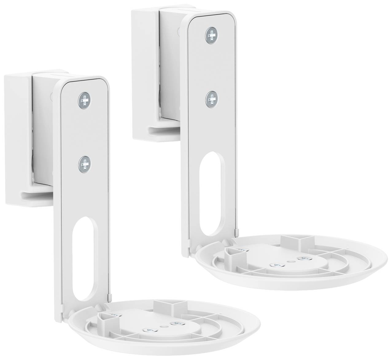 My Wall HS40WL Speaker wall mount Rotatable, Tiltable White 2 pc(s)
