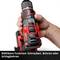 'Cordless drill with adjustable modes for screwing, drilling or hammer drilling, held in one hand.'