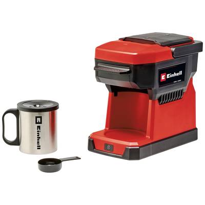 Einhell TE-CF 18 Li-Solo Power X-Change Coffee maker Red Cup volume=1 incl. filter coffee maker