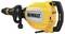 A yellow DeWalt demolition hammer with a black handle, suitable for heavy-duty demolition work. It clearly displays the DeWalt logo.