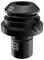 A black, metallic component with an engraved 'B' on the top and side. It has a cylindrical shape with a slot.
