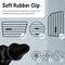 'Soft Rubber Clip' for Air Vents. Suitable for horizontal, vertical and round slots. No scratches, secure hold.