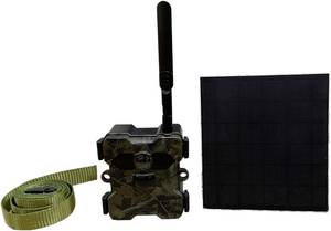 Technaxx TX-189 Wildlife camera  4G image transmission, No-glow-LEDs, Audio recording Green-brown, Green-black (fluorescent)