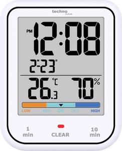 Techno Line WT380 Duschtimer Apple Watch White Digital