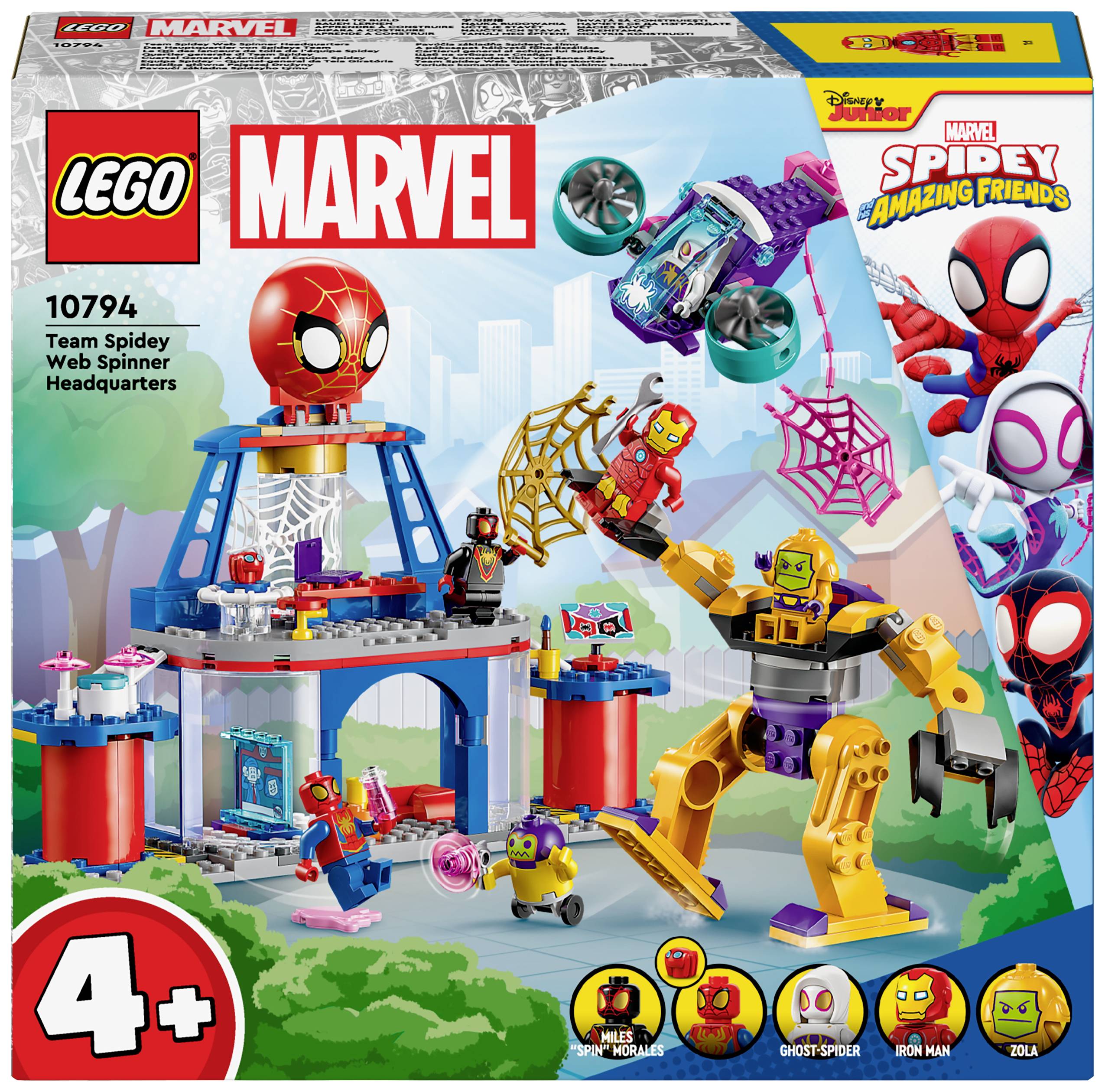 10794 LEGO® MARVEL SUPER HEROES The headquarters of Spideys team