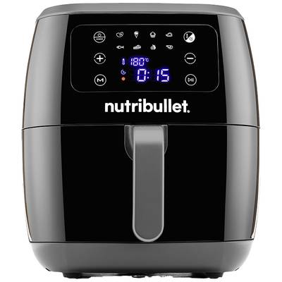 Image of NUTRiBULLET CB NBA071B Airfryer 1800 W Non-stick coating, BPA-free, Heat convection, with display, Timer fuction Black