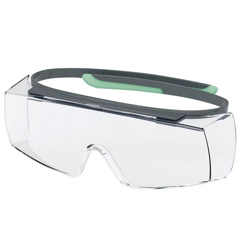 uvex super OTG planet 9169295 Safety glasses UV protection Grey, Green EN 166:2001