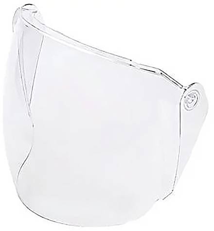A transparent protective visor that serves as a protective barrier for the face. Ideal for protection against splashes and droplets.