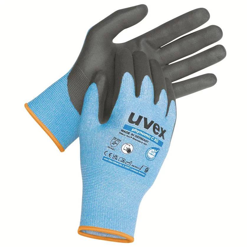 uvex phynomic C XG 6004712 Cut-proof glove Size (gloves): 12 EN 21420:2020, EN 388:2016+A1:2018 ISO 21420:2020 1 Pair