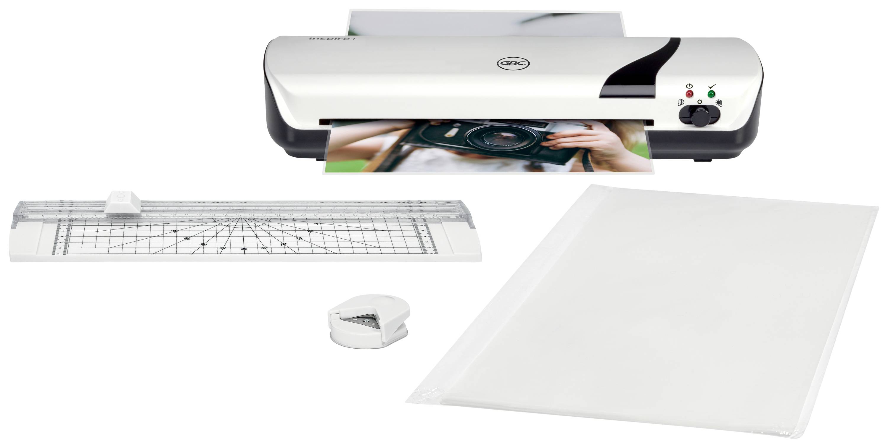 GBC Laminator kit Inspire+ 4410034 A4, A5, A6, Business cards