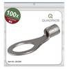 Quadrios 23C504 Ring terminal Cross section (max.)=2.5 mm² Hole Ø=8.5 mm Not insulated 100 pc(s)