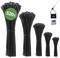 520 black cable ties in various sizes, from small to large, alongside a PE foam holder with '3M' logo.