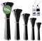 Cable Tie Set, 520 Pieces, in Black and White, Various Sizes. Includes double-sided adhesive pads for securing.